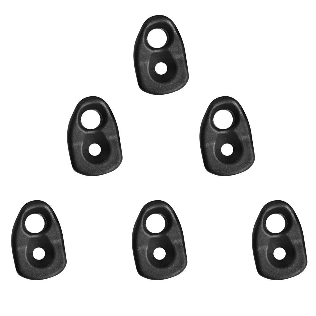 6Pcs Black Replacement Black Nylon Canoe/ Kayak Single Eyelet Deck Fitting 6Pcs Black Replacement Black Nylon Canoe/ Kayak Single Eyelet Deck Fitting