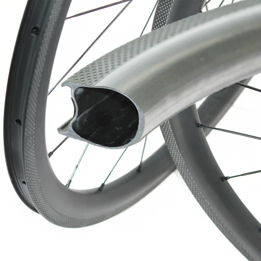 

Fish Scale 700C Carbon Wheel 38mm Tubeless Bicycle Wheelset Powerway R36 Ceramic Carbon Road Bike Wheels