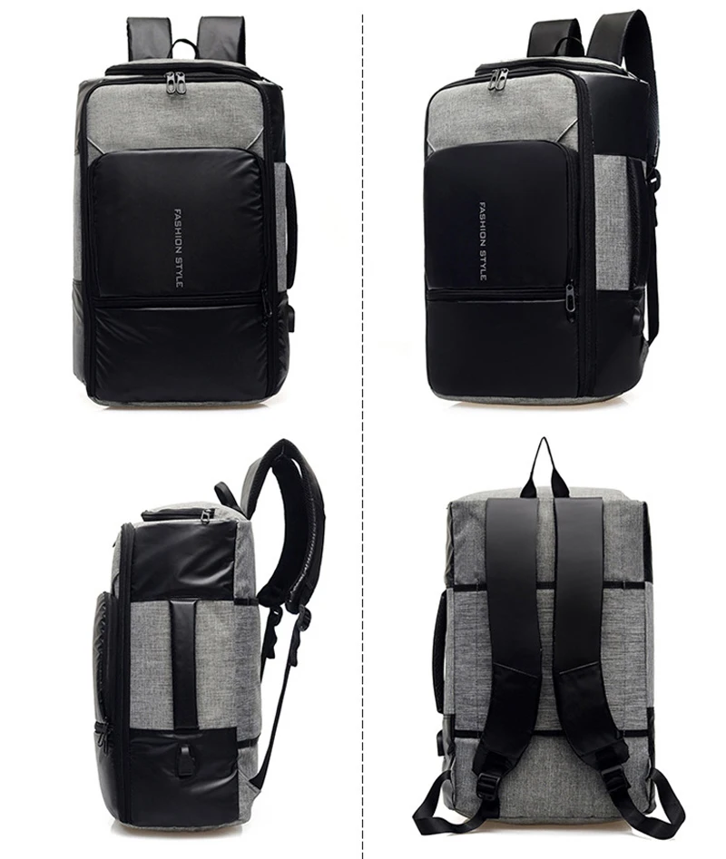 Мужская сумка для ноутбука, умный рюкзак, Usb порт для зарядки, портативная Студенческая школьная сумка для колледжа, бизнес рюкзак для путешествий