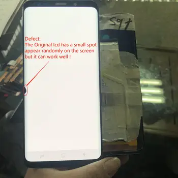 

AMOLED Small Dead Piexl For SAMSUNG Galaxy S9+ G965 LCD Display S9 Plus G965F with Frame Touch Screen Digitizer Assembly Replace