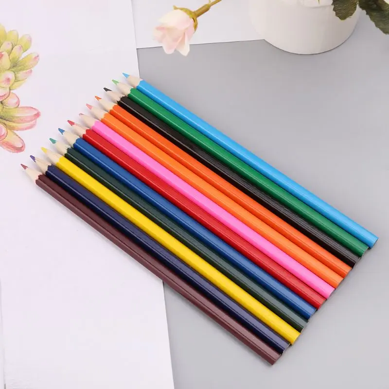 

12pcs/set Non-toxic Drawing Colored Pencils Wood Painting Pen For Artist Sketching Kids Children Student Gifts School Supplies