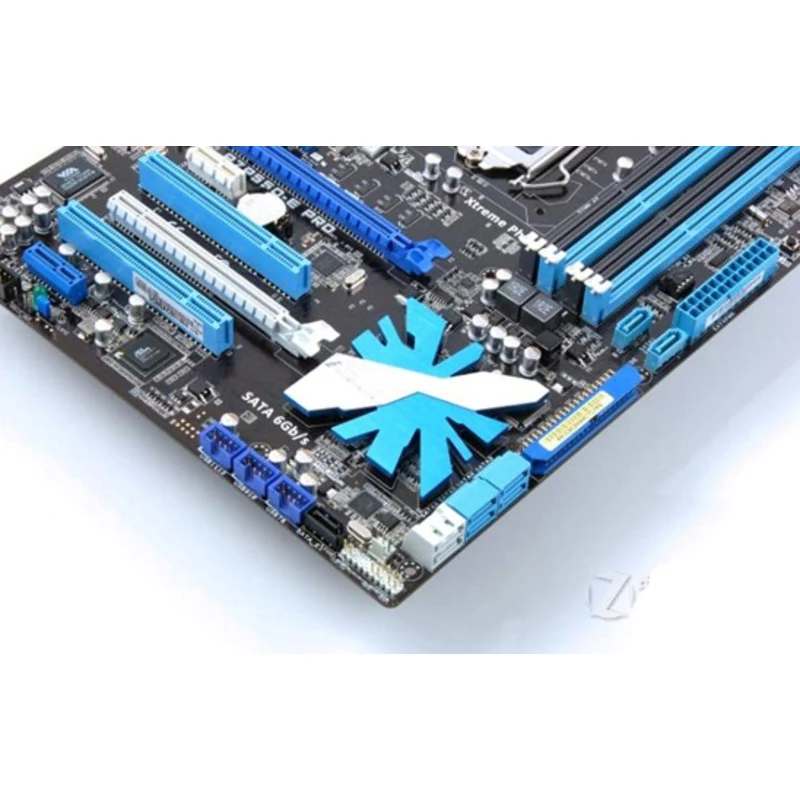 Материнские платы ASUS P7P55D-E Pro LGA 1156 DDR3 16 Гб для Intel P55 P7P55D-E Pro настольная системная плата PCI-E X16 б/у