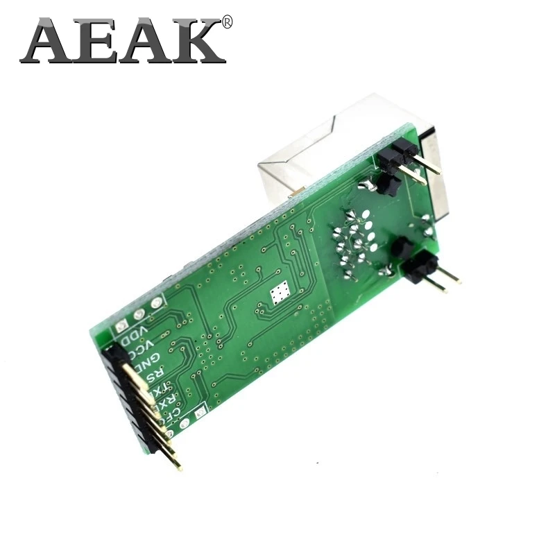 Последовательный к Ethernet конвертер Модуль S2E последовательный UART ttl к Ethernet TCPIP модуль DHCP и DNS веб-Config инструмент для USR-TCP232-T2