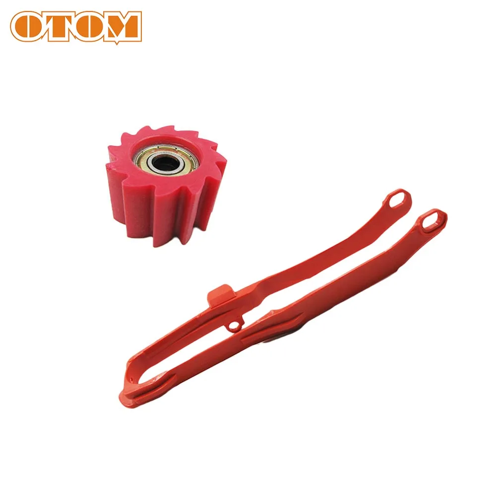 OTOM цепь мотоцикла Slider 03 Красная Пластиковая направляющая цепи) класса premium на слайдер для HONDA CRF250R 14 18 CRF450R 13