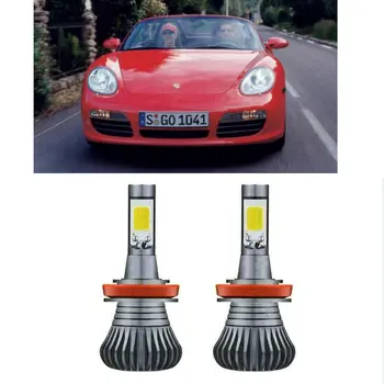 

Car accessories Led two-tone Fog light Lamp Bulb For PORSCHE BOXSTER 981 986 987 CARRERA GT 980 CAYENNE 92A 9pa