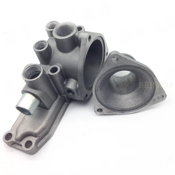 

For HITACHI ZX200 6BD1 Thermostat assembly Engine thermostat base excavator accessories