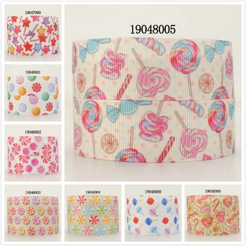 

Winsome 50 Yards Candy Serise 16mm-75mm Cartoon Colorful Printed Grosgrain ,FOE Ribbon