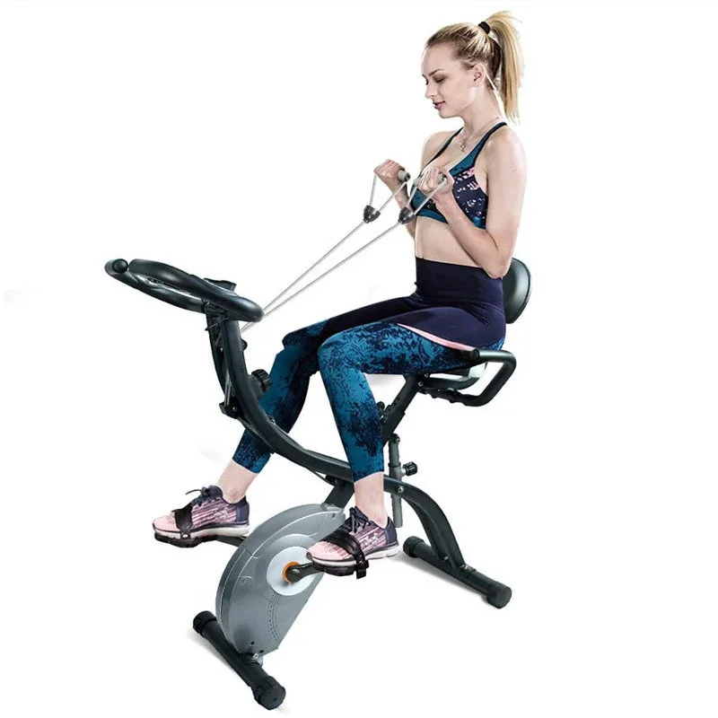 

Upright Exercise Bike Spinning Bike YD3280 Household Mute Magnetic Control Folding Fitness Equipment Indoor Pedal Exercise Bike