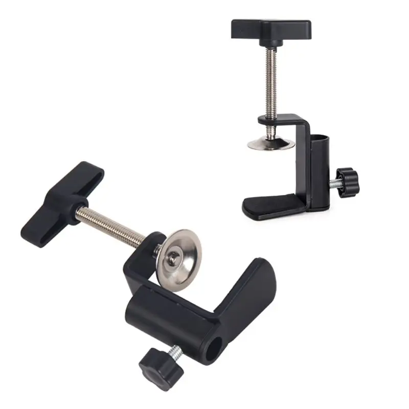 Microphone Mount Clamp Aluminum Alloy Cantilever Bracket For Mic Stand