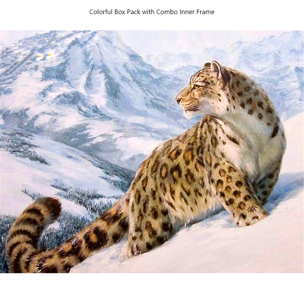 

CHIFEIYANG Paint By Numbers Gift Set For Homekeeping's Time-killer DIY Oil Painting For Painter Dream With Frame