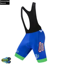Pro Team UCI Blue Wanty для мужчин и женщин Ropa Ciclismo Invierno велосипедный нагрудник шорты цикл 12D силиконовый слюнявчик Pantalones