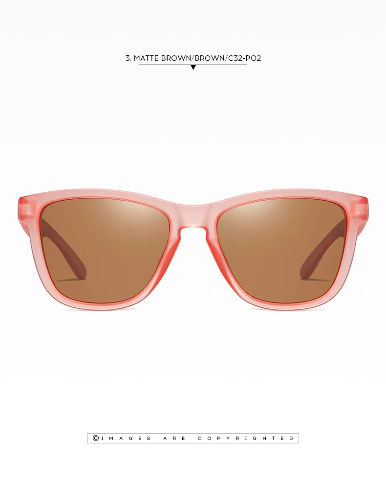 Новые модные классические Поляризованные Квадратные Солнцезащитные очки для женщин и мужчин, винтажные брендовые дизайнерские цветные солнцезащитные очки для женщин и мужчин UV400