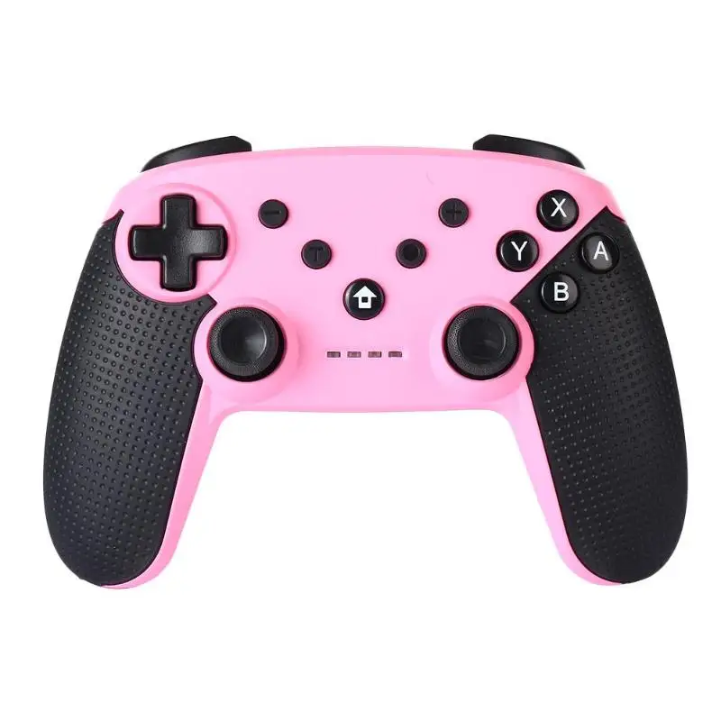 Беспроводной контроллер Bluetooth, джойстик для Nintendo Switch Pro, консоль для NS, для ПК, пульт дистанционного управления, джойстик - Цвет: no NFC Pink
