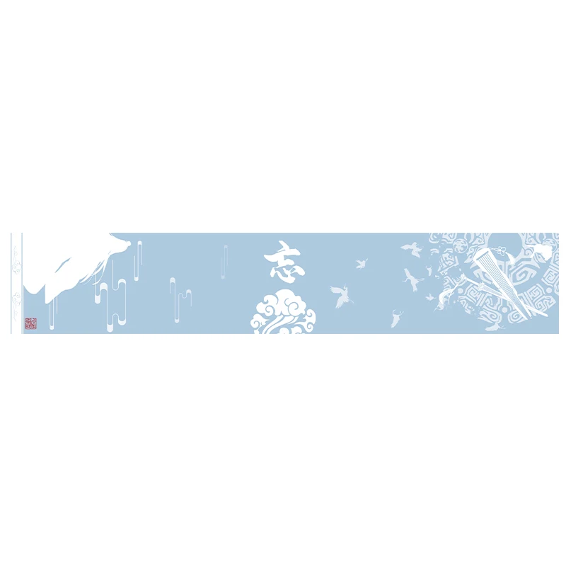 Wei Wuxian Lan Wangji аниме Mo Dao Zu Shi для мужчин и женщин Grandmaster of Demonic Cultivation длинный шарф повседневные шарфы подарок