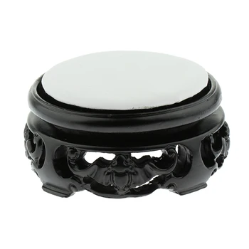 

Jewelry Display Round Base Resin Circular Pedestal Display Stand