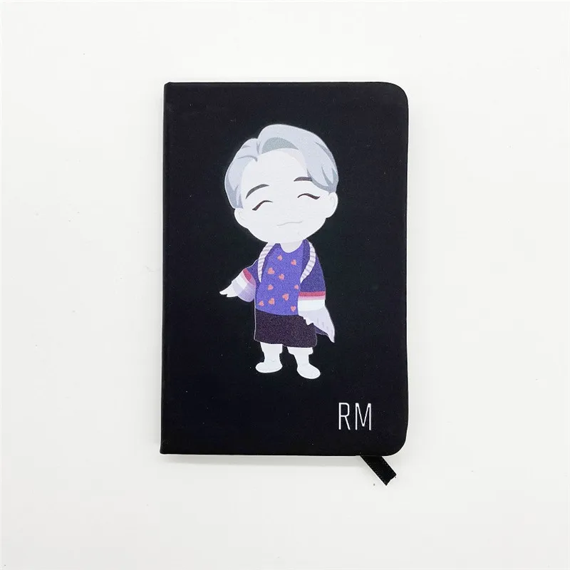 Bangtan мальчики аниме печать ноутбук JUNG KOOK JIMIN JIN SUGA карта душа Persona канцелярские принадлежности для студентов питание ноутбука YY18 - Цвет: RAP MONSTER