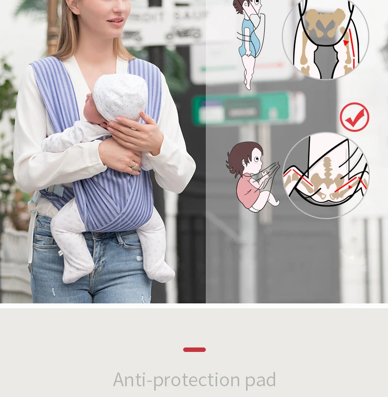 Portable Baby Carrier Breathable Front Facing for mummy Sling Backpack Newborn Waistband Pouch Wrap Kangaroo Easy to carry
