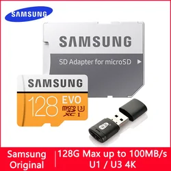 Sansung VEO – carte Micro SD/TF U3, 32 go/64 go/128 go/256 go, 100 mo/s, carte mémoire pour ordinateur portable 