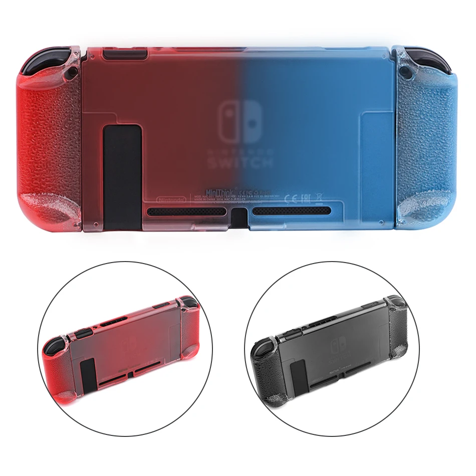 Joy con Тонкий защитный жесткий чехол с кристаллами противоскользящий корпус 3