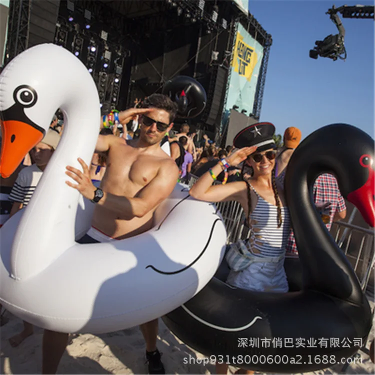 

Manufacturers Currently Available 120 Cm White Swan Swimming Tube Black Swan Adult Extra-large Swim Ring