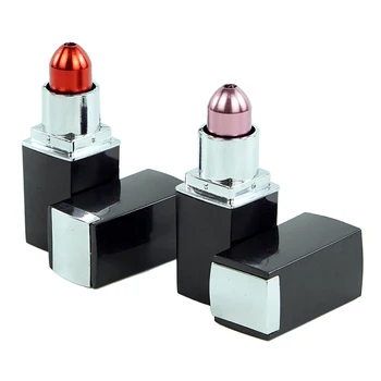 

1pc Lipstick Portable Smoking Pipes Tobacco Pipe Grinder Narguile Cigarette for Halloween and Christmas gift