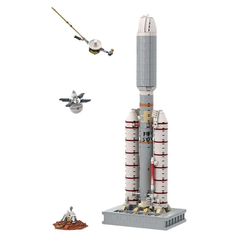 Мпц Старт автомобиля Voyager миссии пространство Модель Перевозчик игрушка Ракета с