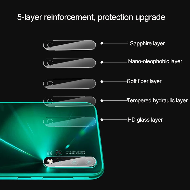 Защитная крышка для камеры huawei Nova 5T 5i 5 Pro 4, закаленное стекло и металлический объектив камеры, защитное кольцо для huawei Nova 5 T, чехол