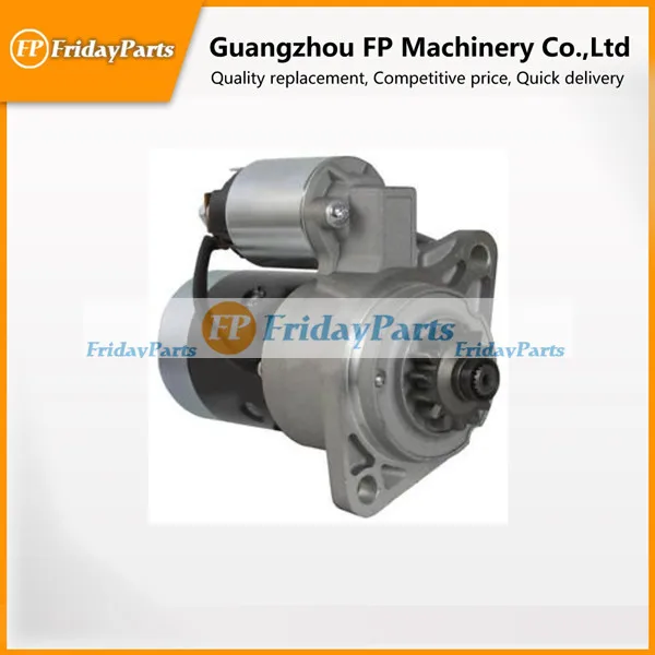 

Engine spare parts starter motor MM409410 M3T50371 used for Tractor 245 255 254