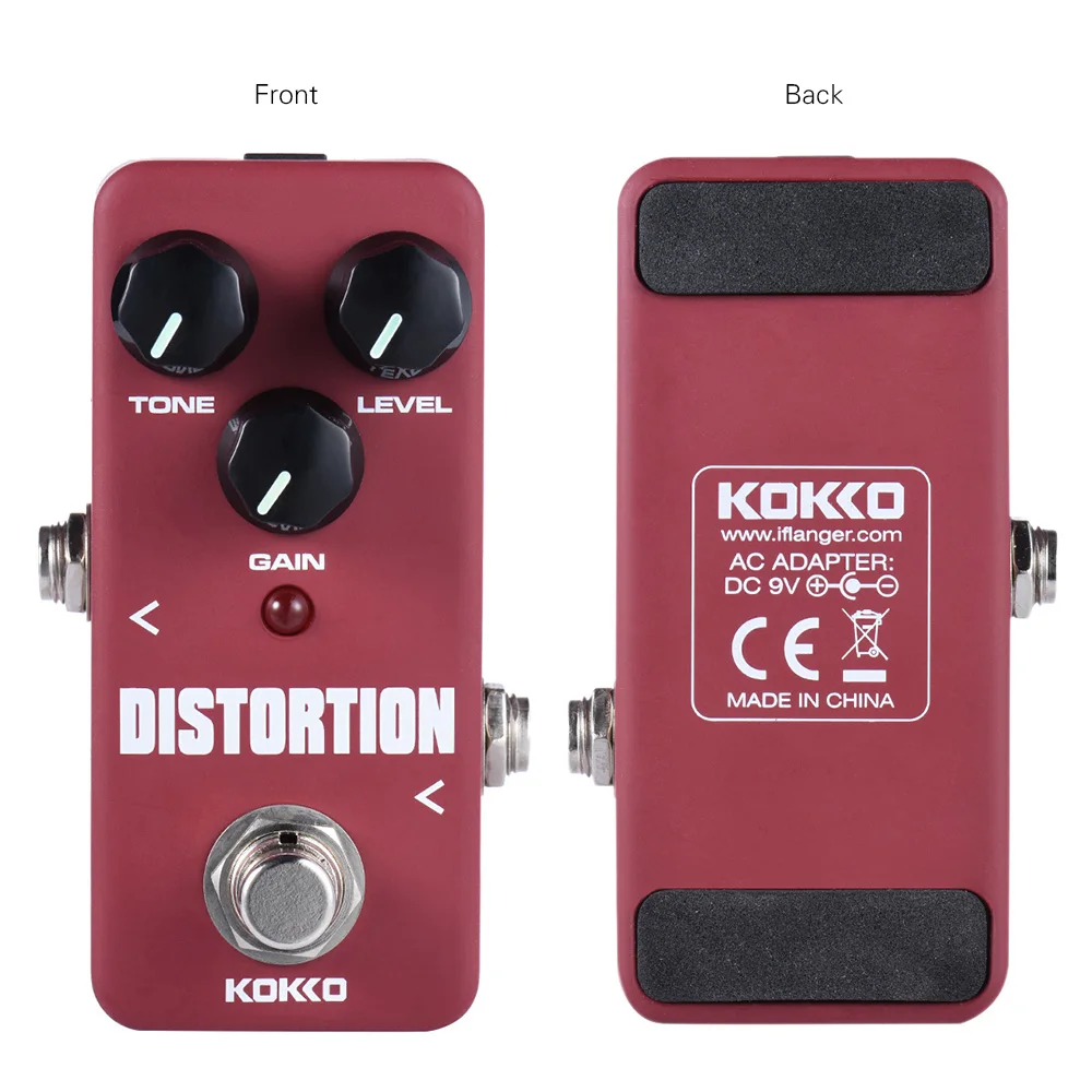 

KOKKO FDS2 Mini Distortion Pedal Portable Guitar Effect Pedal