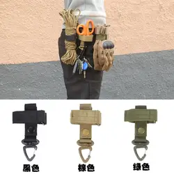 1 PC Multi-purpose Nylon Gloves Hook Work Gloves Safety Clip Outdoor Gloves Climbing Rope Anti-lost Camping Hanging Buckle