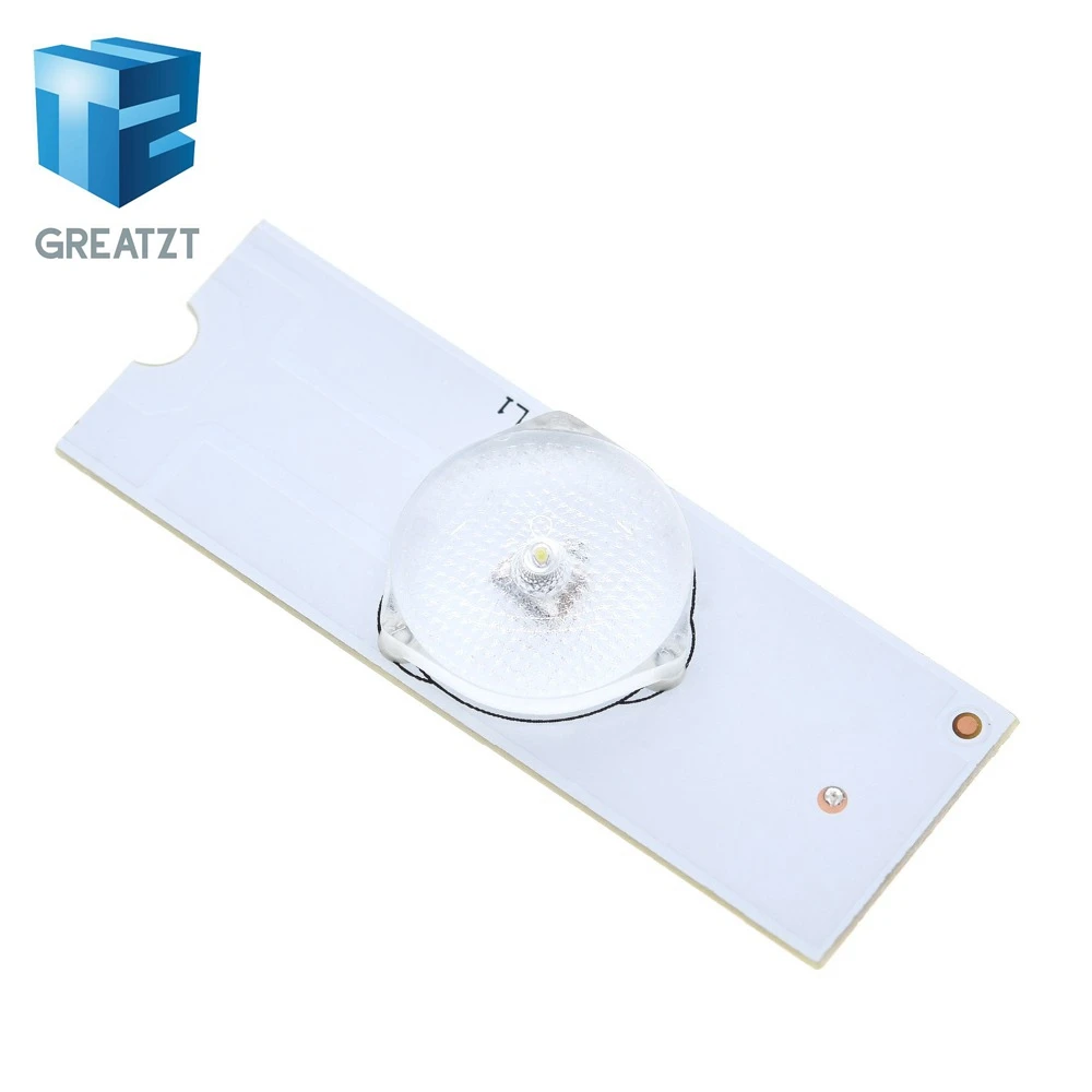 Светодиодные лампы GREATZT 10 шт. 3 в SMD с оптической линзой Fliter для 32 65 дюймов