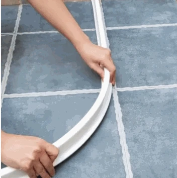 Bathroom And Kitchen Water Stopper Flood Barrier Rubber Dam Silicon Water  Blocker Dry And Wet Separation Water Retaining Strip - Baby Tubs -  AliExpress