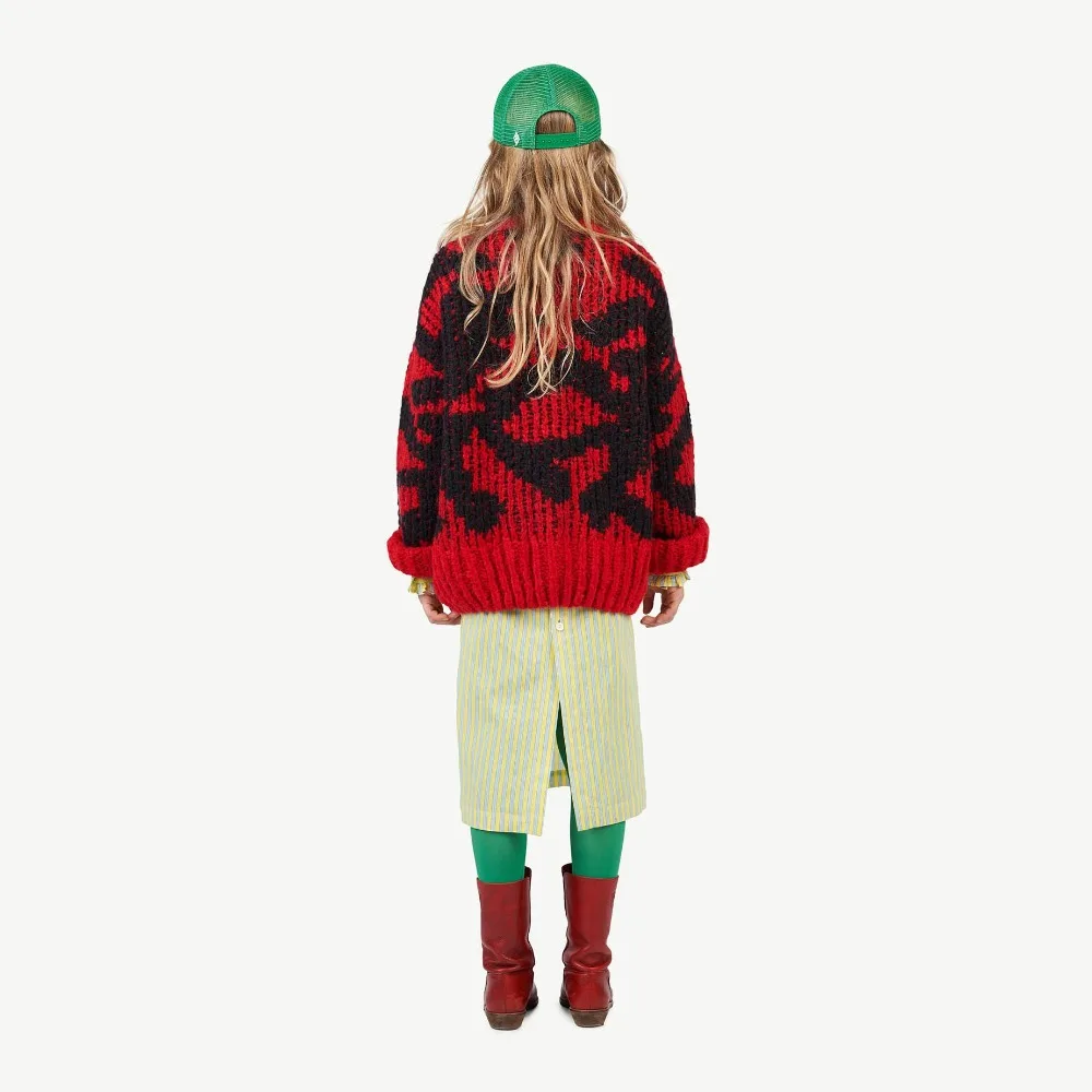 Г. Новые зимние брендовые свитера для девочек TAO; Рождественский свитер с длинными рукавами для маленьких девочек; Детский кардиган; пальто; теплый кардиган для мальчиков; одежда