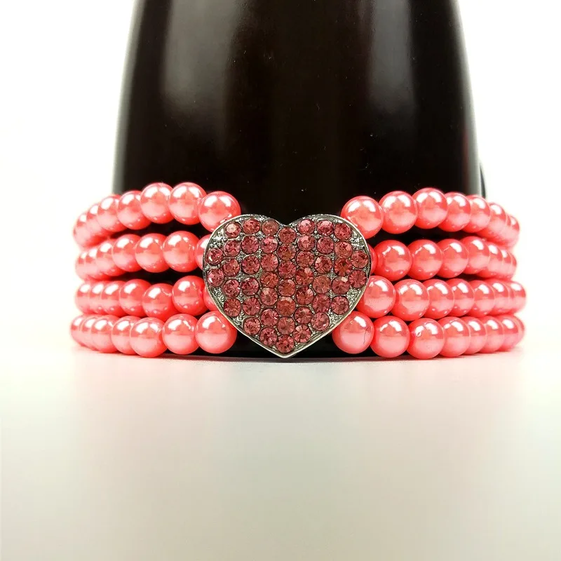 Горячая Bling питомец с кристаллами ошейники для собак Стразы щенок кошка чокер любовь кулон ожерелья для собак кошка воротник Перро аксессуары для домашних животных