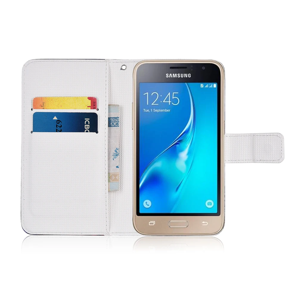 Чехол кошелек из ТПУ с мультяшным рисунком для Samsung Galaxy j2 J1 mini prime 2016 2018 чехол
