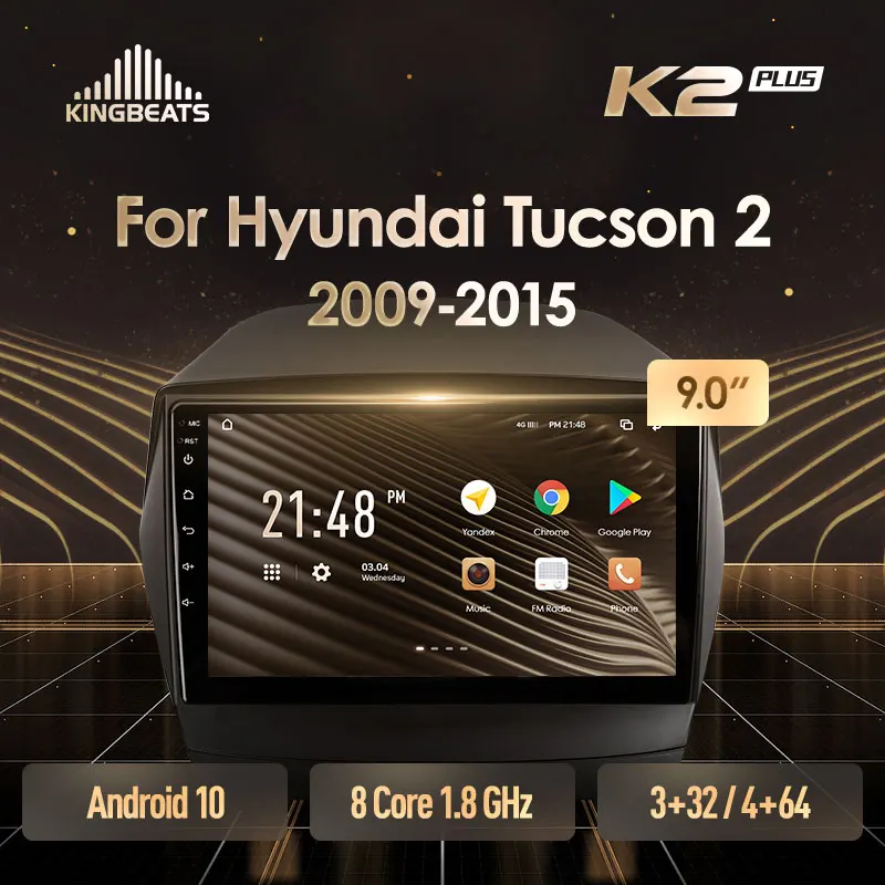 KingBeats штатное головное устройство For Hyundai Tucson 2 LM IX35 2009 2015 Android 10 автомагнитола на