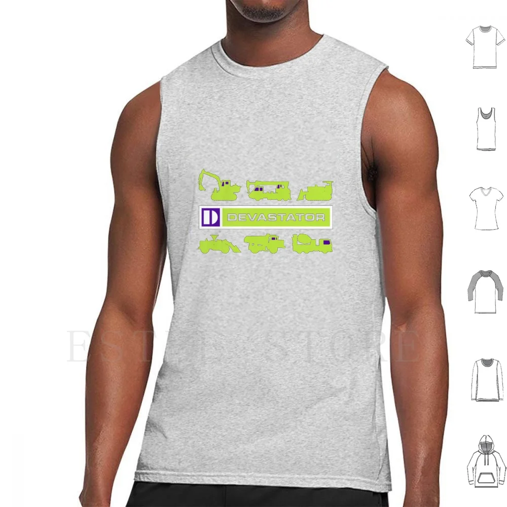 Bodyarator Canotte Gilet Senza Maniche Constructicons Sculacciator Transform Decepticon Decepticon Autobot Autobot