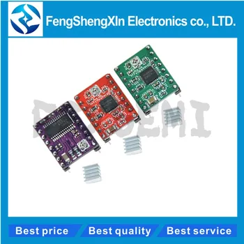 

3D Printer Parts StepStick A4988 DRV8825 Stepper Motor Driver With Heat sink Carrier Reprap RAMPS 1.4 1.5 1.6 MKS GEN V1.4 board