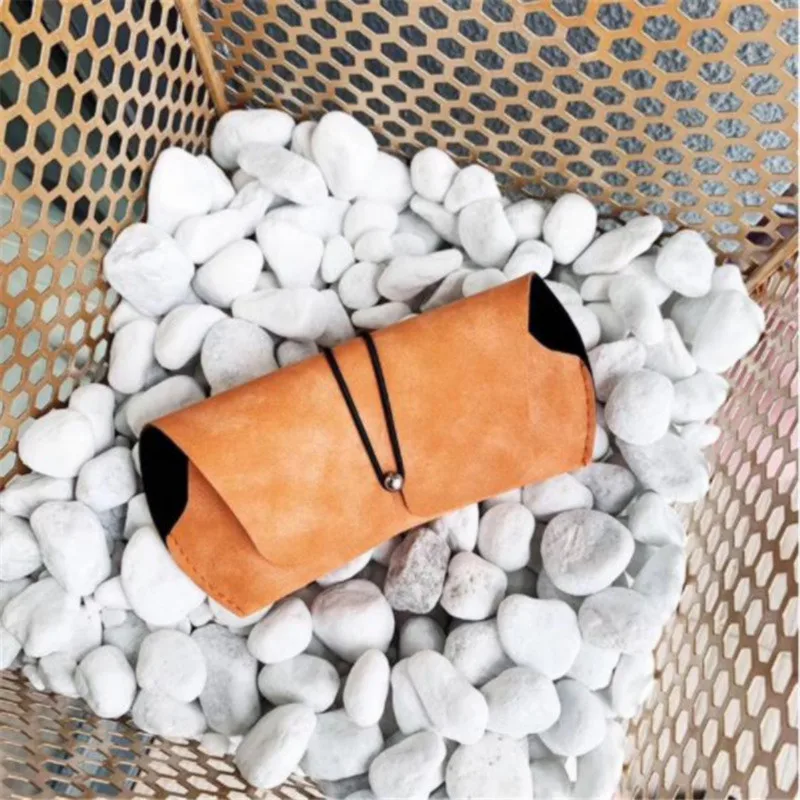 Уникальная креативная коробка для очков с пряжкой мягкая упаковка солнечные очки сумка Защита для переноски очки Аксессуары для хранения очков Чехол