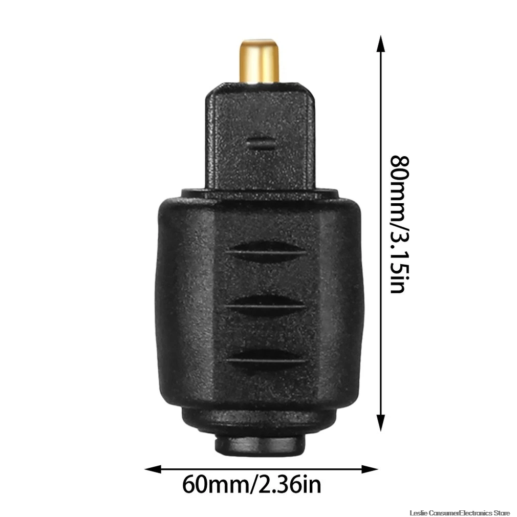 Оптический аудио адаптер 3 5 мм Женский Разъем для цифровой Toslink мужской штекер