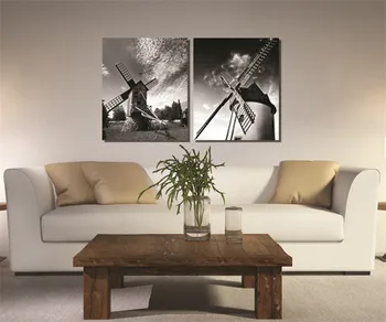 

Home Decoration Painting Simple Modern Black and White Landscape Mural American Hanging Painting TV Background Wallpaper