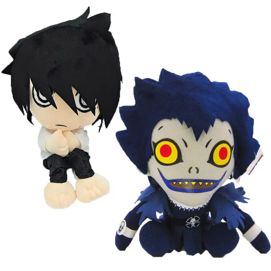 Stuffed Lyuk Death Note Dolls Yagami Light 30cm Plush Doll Japan Anime Cartoon Figures Death Note Lyuuku Plush Toys For Chilren Aliexpress