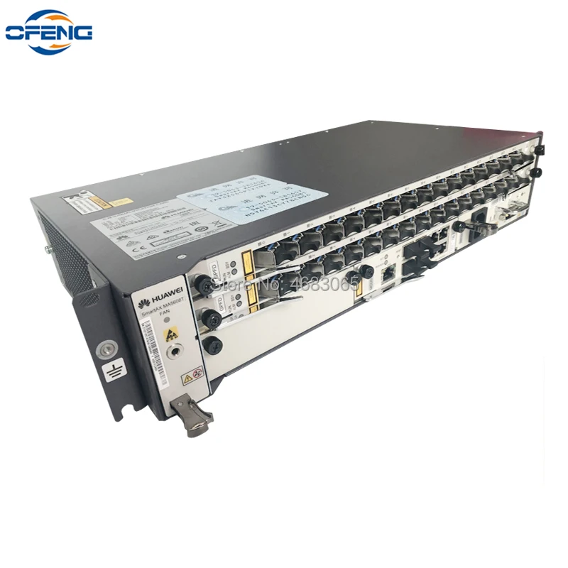 GPON EPON OLT huawei MA5608T с 2* MCUD1+ 1* MPWD, 10G и AC Оптический линейный терминал olt huawei