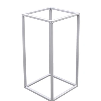 

Detachable Iron Art Party Geometric Flower Rack Floor Vases Column Stand Event Decoration Rustproof Prop Wedding Centerpiece