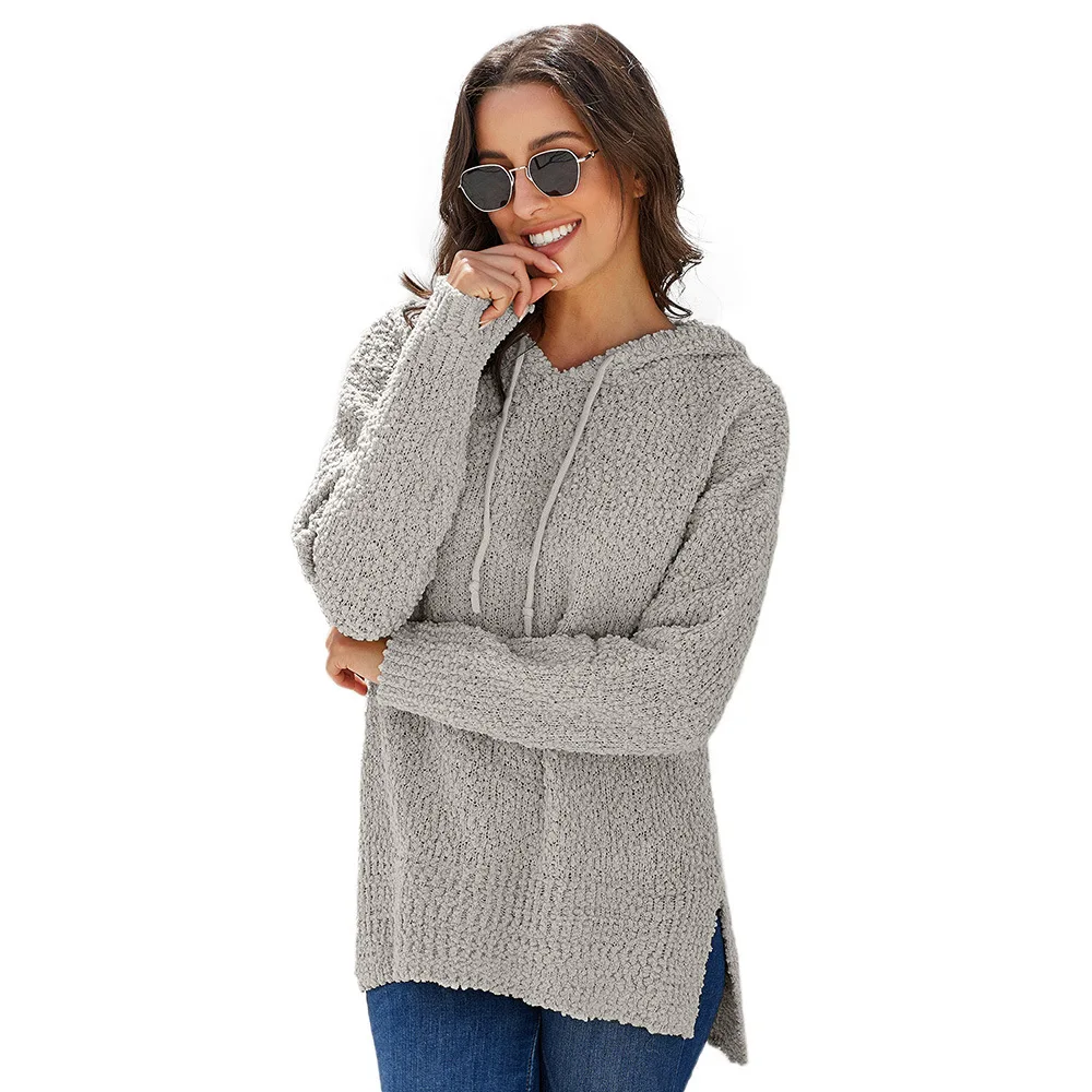 Wrap In Love Pullovers New Pure-colour Knitted Sweaters for Women in Autumn and Winter | Женская одежда