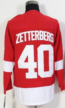 Мужские футболки Anze Kopitar Jonathan Quick Jeff Carter Drew Doughty Dylan Larkin Henrik Zetterberg Justine Abdelkader - Цвет: Фиолетовый