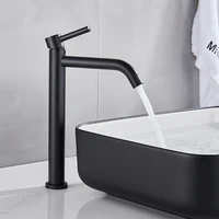 Black Basin Faucet Bathroom Washbasin 2