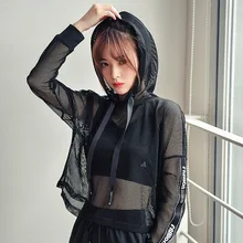 Стиль, спортивная одежда для бега, wang shan, топы с капюшоном, Женские повседневные топы, Женская быстросохнущая дышащая одежда для тренировок, женская одежда