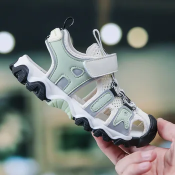 

2020 New Boys Beach Shoes Summer Small and Medium-sized Children's Antiskid Sandals Comfortable And Breathable Beach Sandals