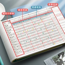 Auto-disciplina para fazer lista notebook plano de tarefa boa agenda nota livro agendar hábito rastreador